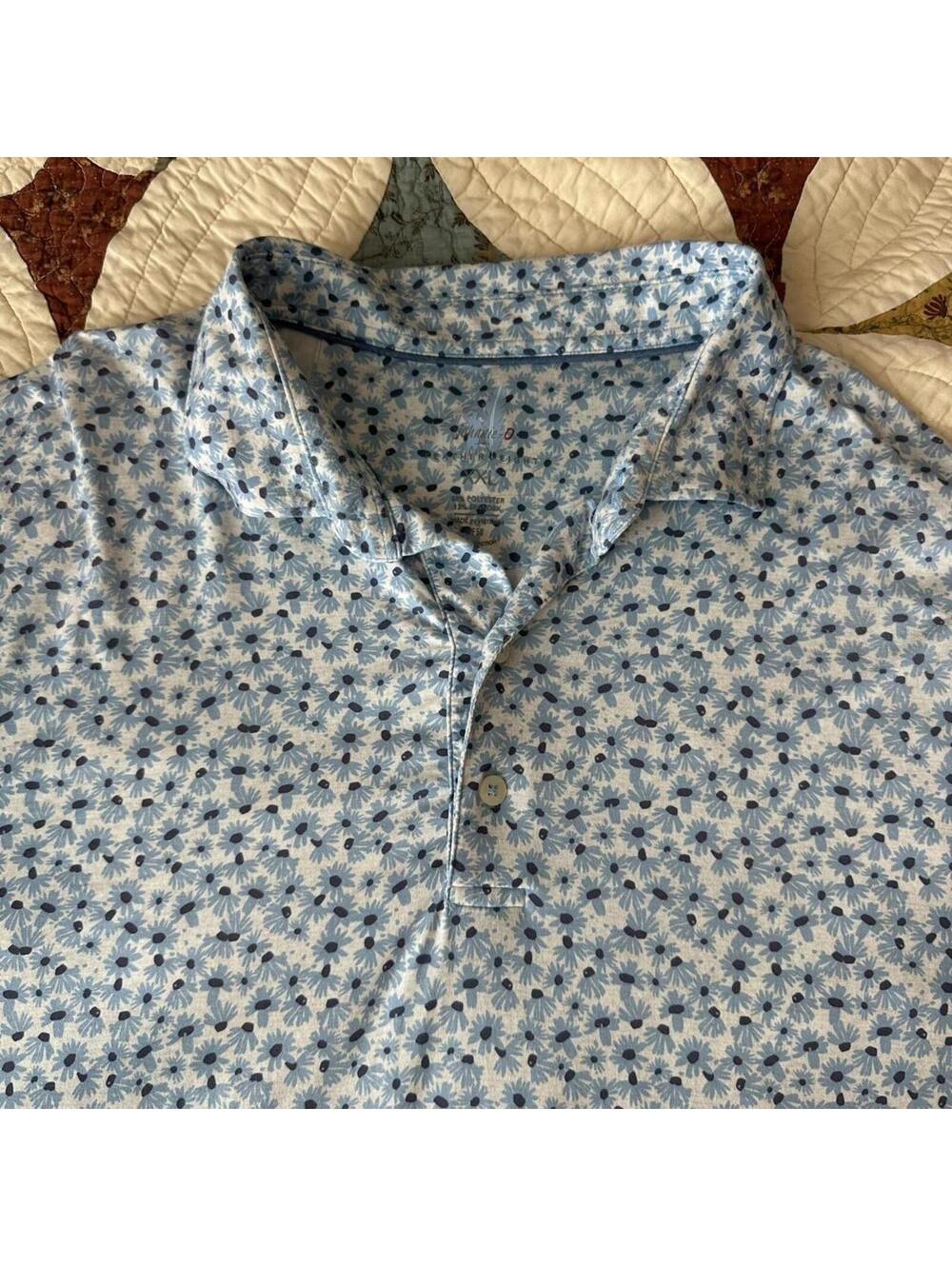 Johnnie-O Men's Blue Polo-shirt